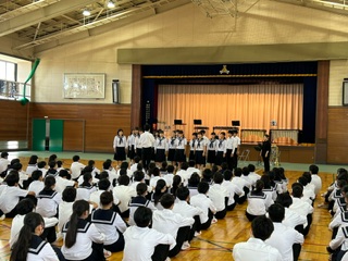 壮行会（県選手権大会・県民体育大会・県吹奏楽コンクール）